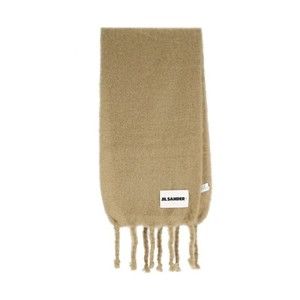 Jil Sander Mohair And Wool Scarf – Beige - NWT